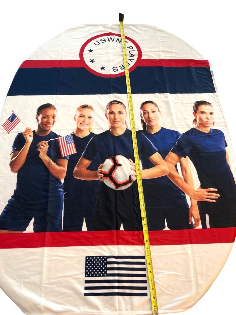 Soccer World Cup Olympic Team United States Womens USWNT Throw Blanket FIFA - Picture 9 of 10